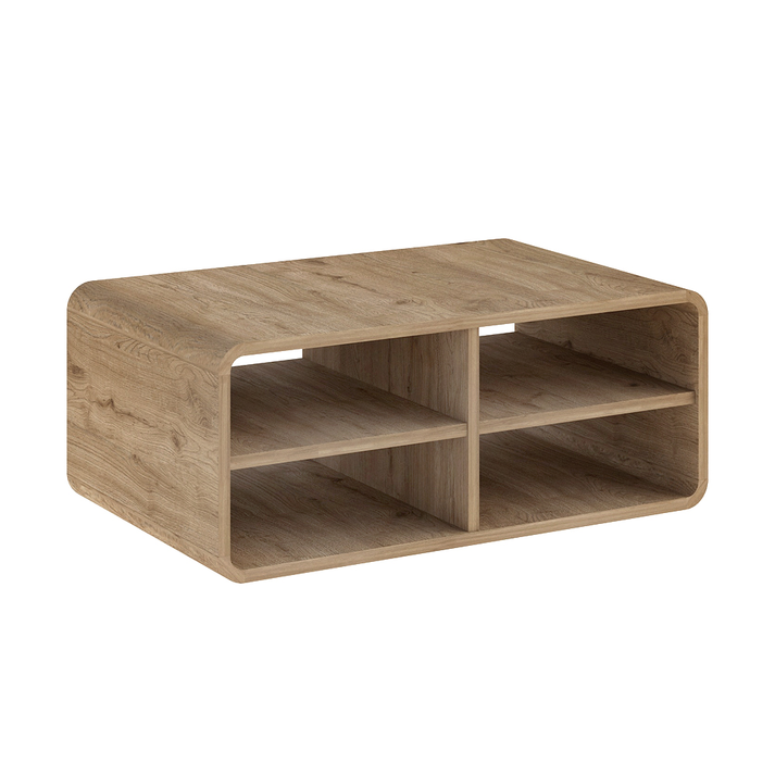 Τραπεζάκι σαλονιού Rovel χρώμα sepet oak 80,3x50x32,5εκ.