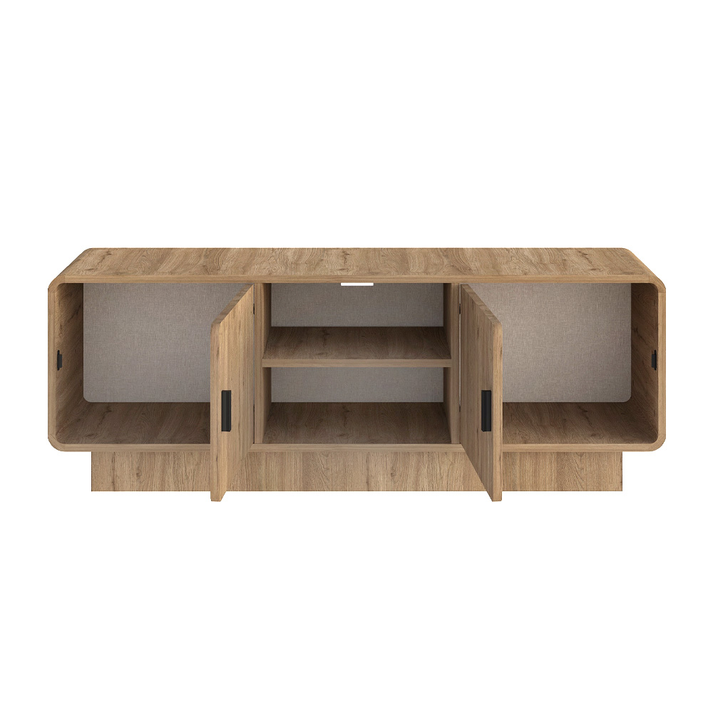 Έπιπλο τηλεόρασης Rovel χρώμα sepet oak 140,3x39x50εκ.