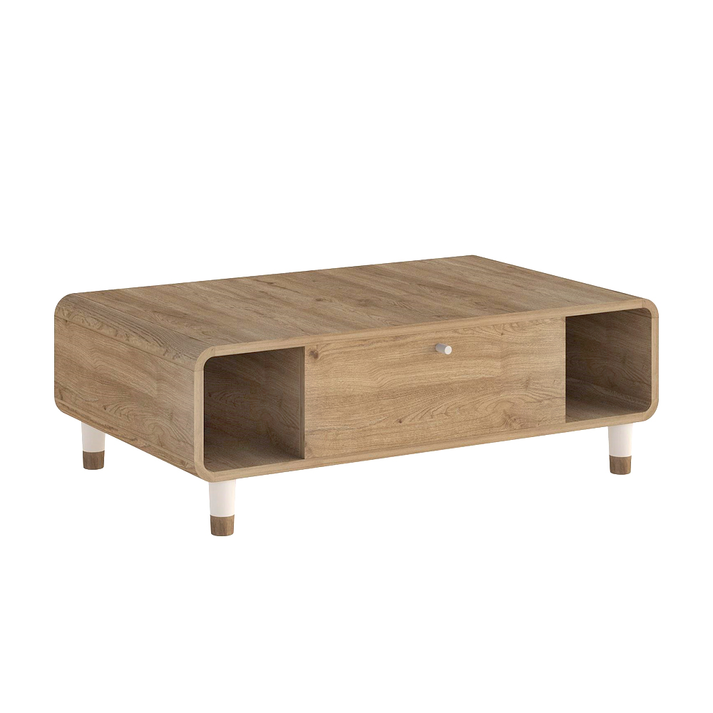 Τραπεζάκι σαλονιού Doro χρώμα sepet oak 100x60x34,6εκ.