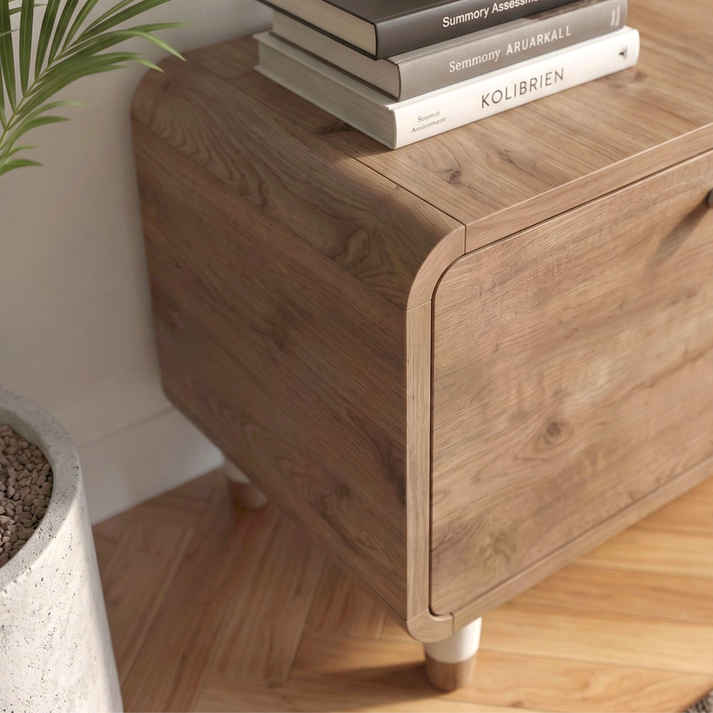 Έπιπλο τηλεόρασης Doro χρώμα sepet oak 150x34x41εκ.