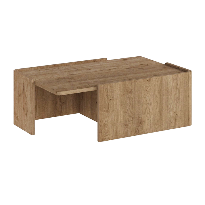 Τραπεζάκι σαλονιού Bora χρώμα sepet oak 82x52x28,5εκ.