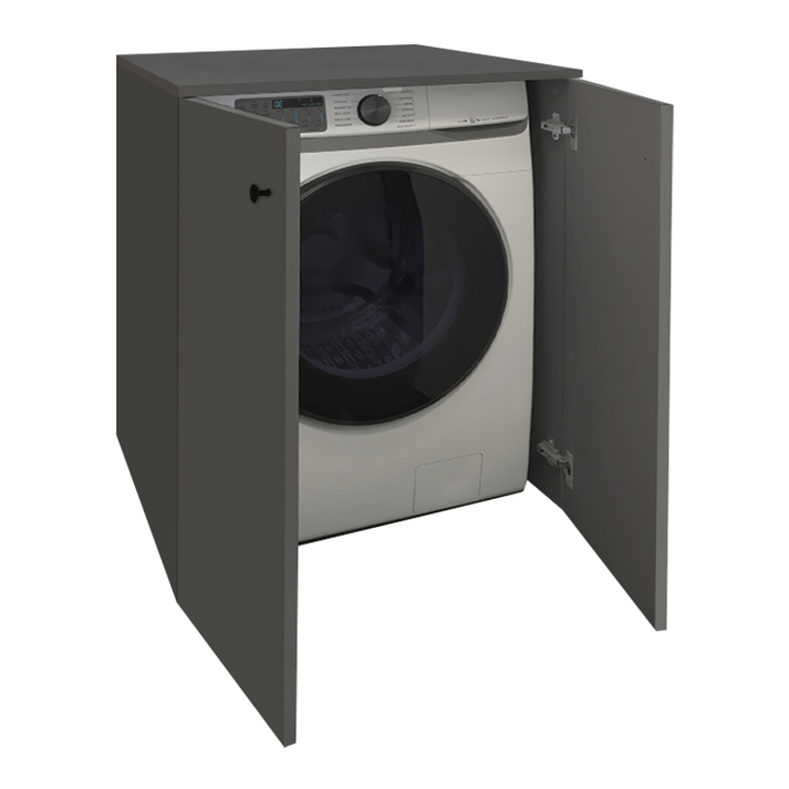 Έπιπλο πλυντηρίου Gray χρώμα ανθρακί 70x66x90εκ.