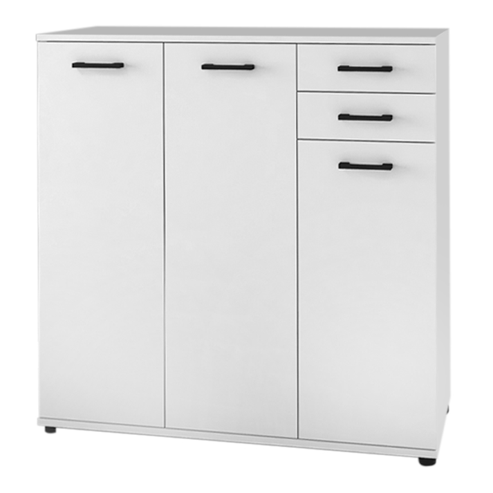 Παπουτσοθήκη - ντουλάπι Polly χρώμα λευκό 108x35x108εκ.