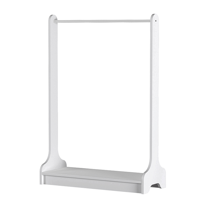 Έπιπλο εισόδου Belgum χρώμα λευκό 87,3x35x128εκ.