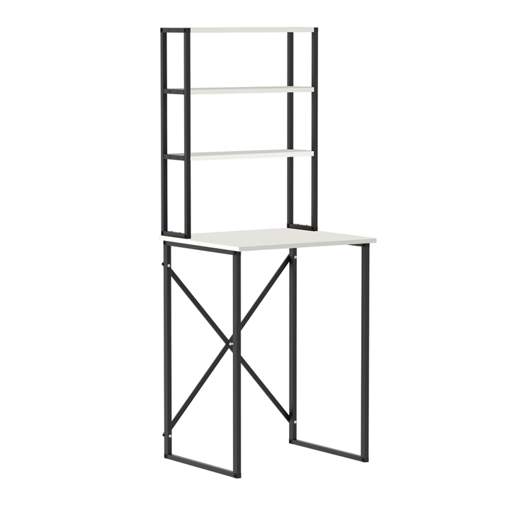 Έπιπλο πλυντηρίου Bobby χρώμα λευκό 67x60x178εκ.