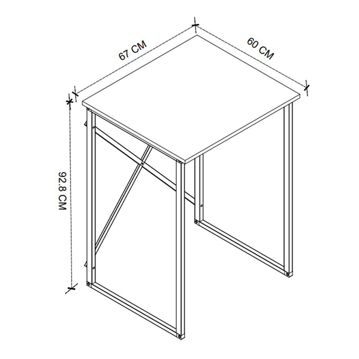 Έπιπλο πλυντηρίου Doyle χρώμα pine oak 67x60x92,8εκ.