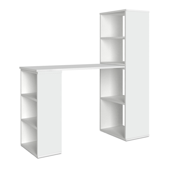 Γραφείο εργασίας πολυμορφικό Last χρώμα λευκό 119x44,7x123εκ.