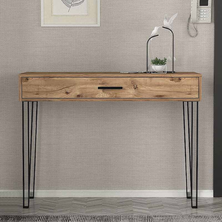 Κονσόλα Rochel χρώμα atlantic pine 120x35x89,8εκ.
