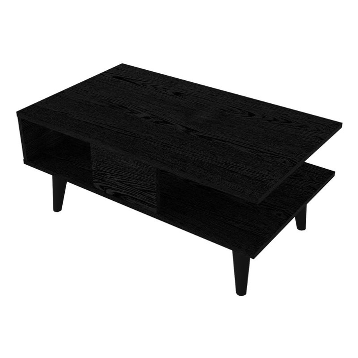 Τραπεζάκι σαλονιού Andros χρώμα sencron black 90x54x39,6εκ.