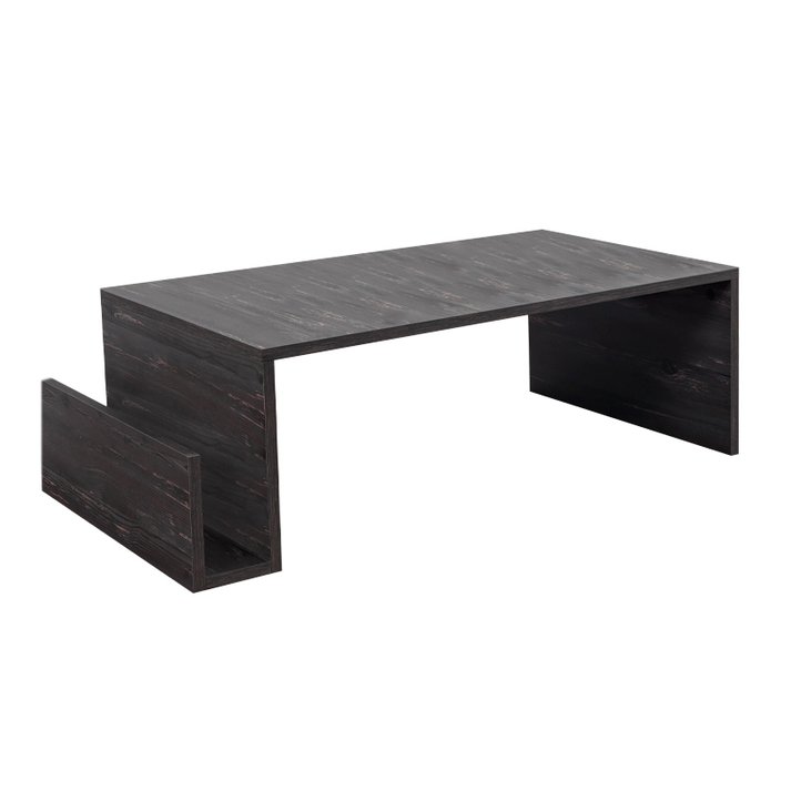 Τραπεζάκι σαλονιού Regnar χρώμα rebab 100,6x55x31,8εκ.