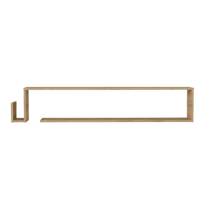 Έπιπλο τηλεόρασης επιτοίχιο Regnar χρώμα sapphire oak 168,6x25x31,8εκ.