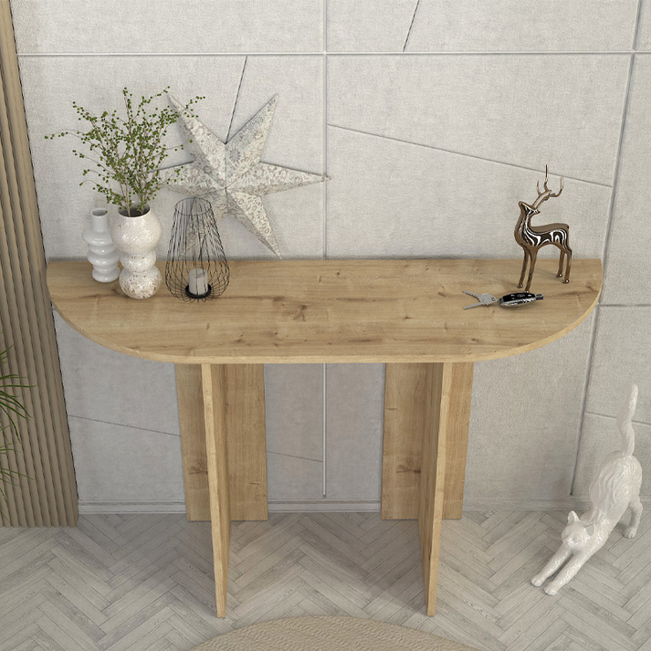 Κονσόλα Cortado χρώμα sapphire oak 120x35x75εκ.