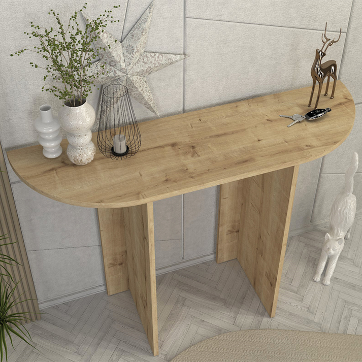Κονσόλα Cortado χρώμα sapphire oak 120x35x75εκ.