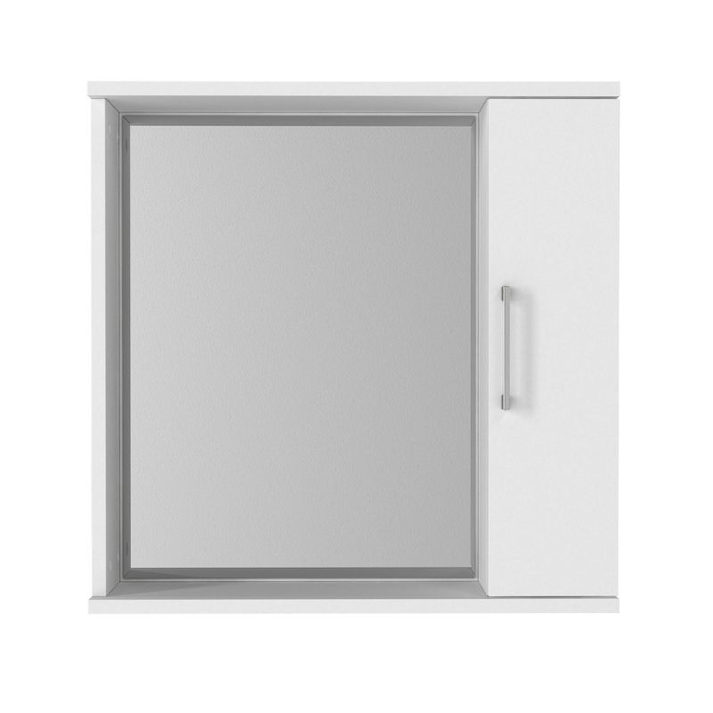 Καθρέπτης μπάνιου Deal χρώμα λευκό 65x15,3x65εκ.