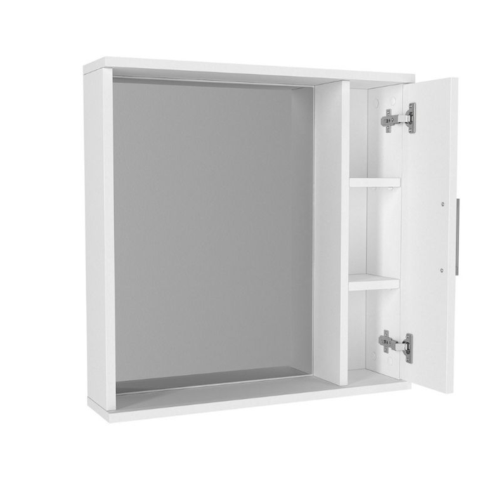 Καθρέπτης μπάνιου Deal χρώμα λευκό 65x15,3x65εκ.