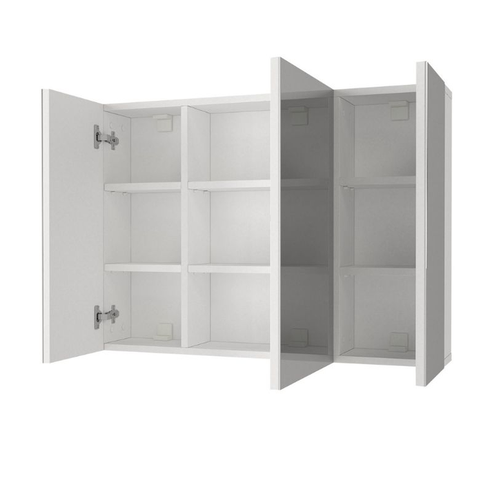 Καθρέπτης μπάνιου Base χρώμα λευκό 90x17,1x65εκ.