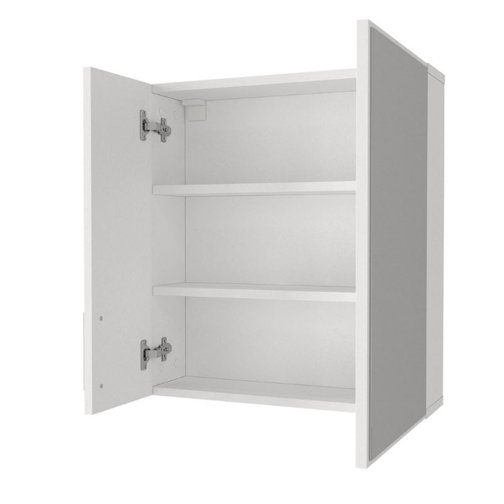 Καθρέπτης μπάνιου Ditto χρώμα λευκό 59,6x16,4x64,8εκ.