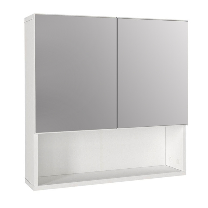 Καθρέπτης μπάνιου Trama χρώμα λευκό 60x16,8x65εκ.