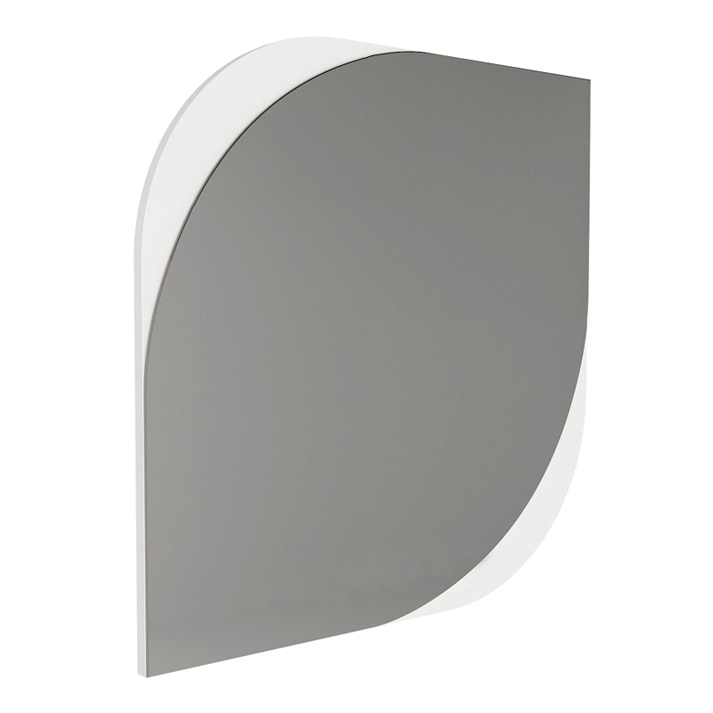 Καθρέπτης τοίχου Lava χρώμα λευκό 70x2,2x70εκ.