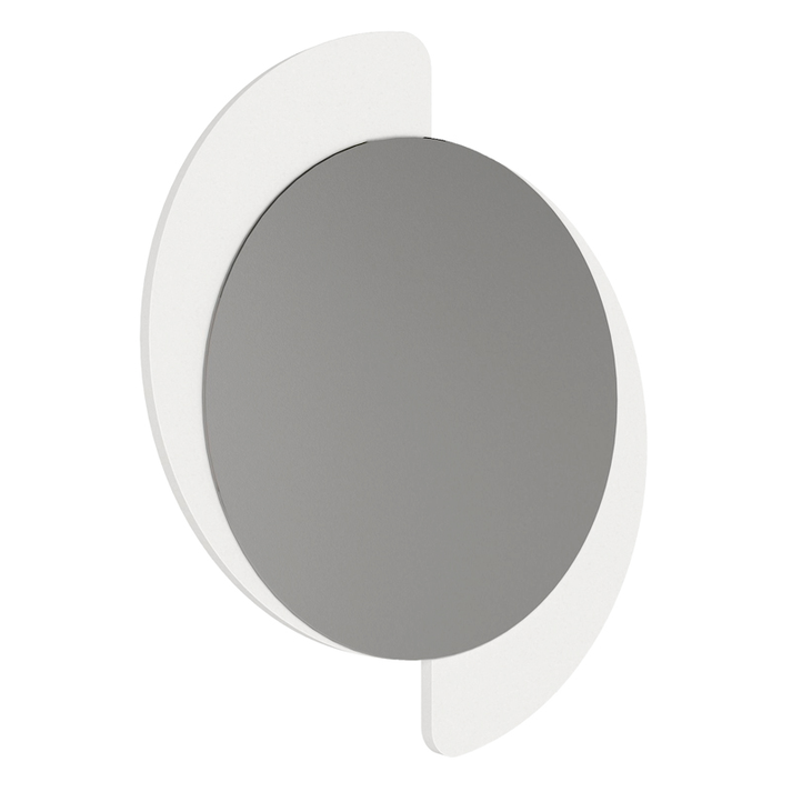 Καθρέπτης τοίχου Sevilla χρώμα λευκό 59,2x2,2x69εκ.