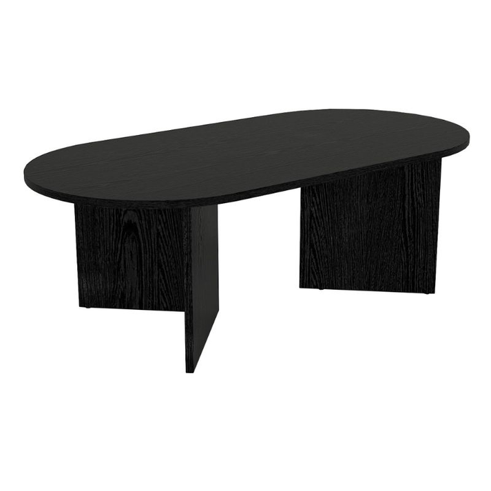 Τραπεζάκι σαλονιού Cortado χρώμα sencron black 120x60x39,6εκ.