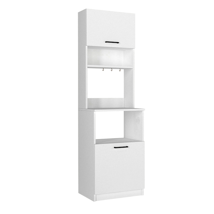 Έπιπλο κουζίνας Tuco 1 χρώμα λευκό 53,8x40x180εκ.