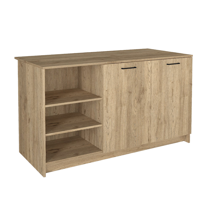 Τραπέζι Πάγκος Κουζίνας Peres Sepet Oak 150x70x91,8 εκ.