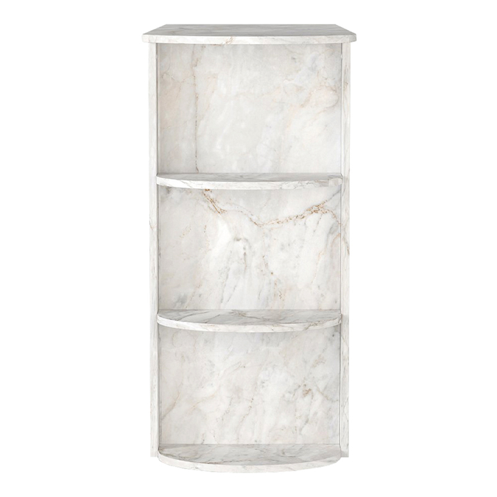 Τραπέζι μπαρ Vigne χρώμα λευκό εφέ μαρμάρου 150x51,6x101,8εκ.