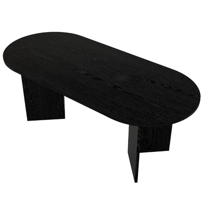 Τραπέζι Cortado χρώμα sencron black 200x90x74εκ.