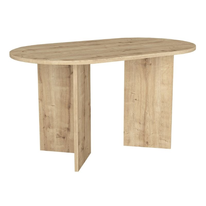 Τραπέζι Cortado χρώμα sapphire oak 138x80x75εκ.