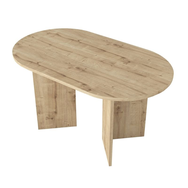 Τραπέζι Cortado χρώμα sapphire oak 138x80x75εκ.