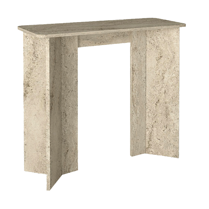 Κονσόλα Mara χρώμα travertine 90x29,6x91,8εκ.
