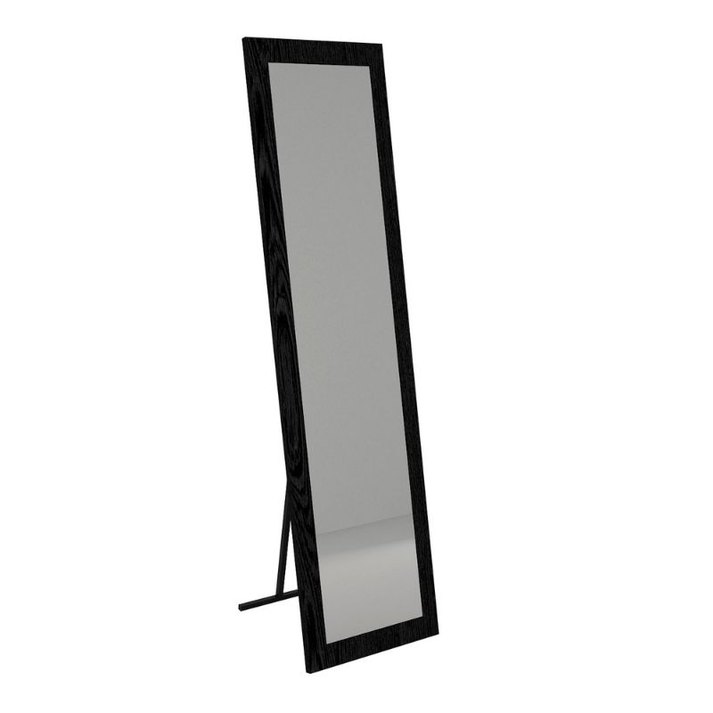 Καθρέπτης δαπέδου - τοίχου Lalu χρώμα sencron black 40x150εκ.