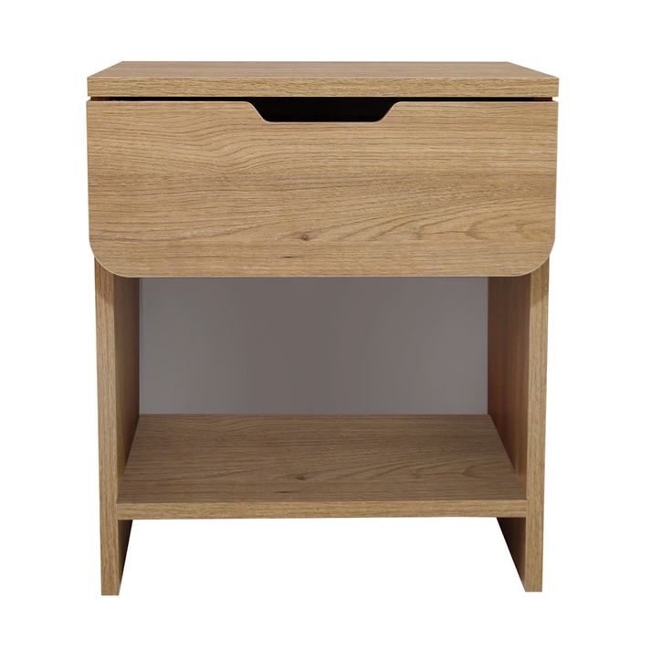 Κομοδίνο Mida χρώμα sepet oak 45x40x52εκ.