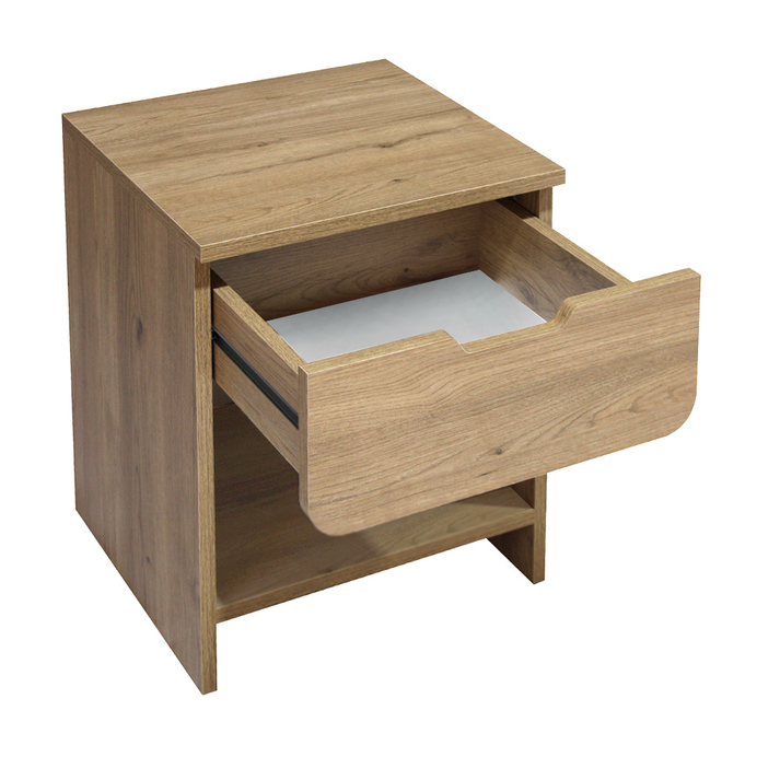 Κομοδίνο Mida χρώμα sepet oak 45x40x52εκ.