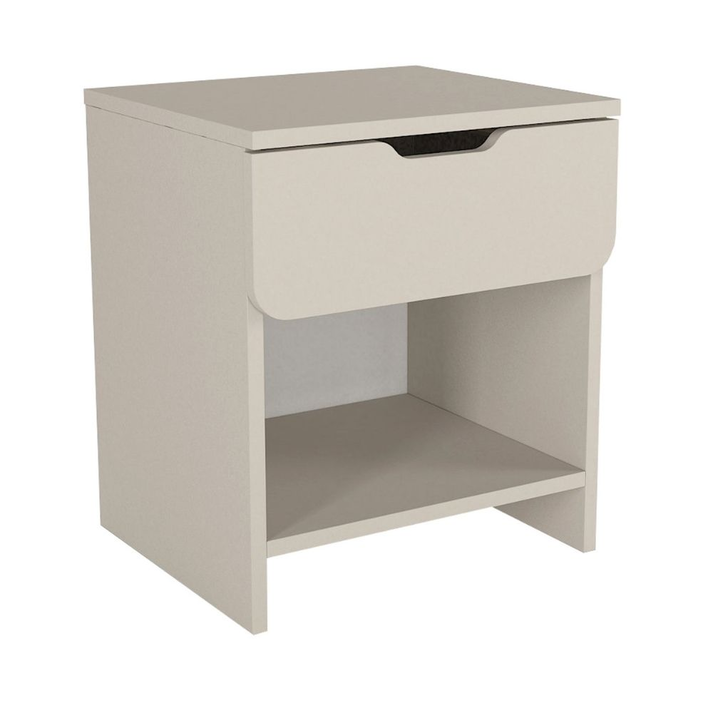 Mida bedside cabinet, sandstone, 45x40x52 cm