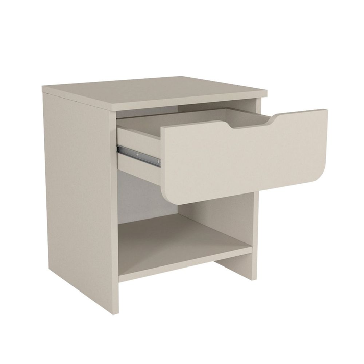 Mida bedside cabinet, sandstone, 45x40x52 cm