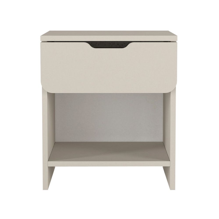 Mida bedside cabinet, sandstone, 45x40x52 cm