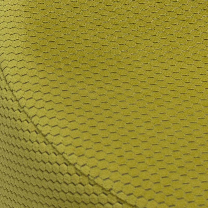 Σκαμπώ Mario υφασμάτινο χρώμα λαδί 40x40x40εκ.