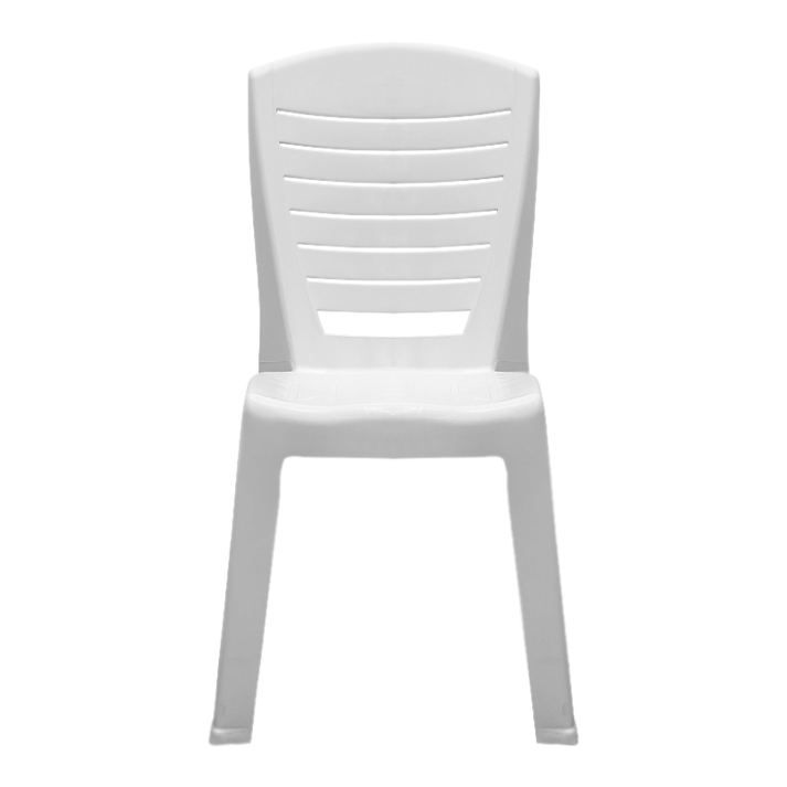 Καρέκλα πολυπροπυλενίου Tabia χρώμα λευκό 47x49x86εκ.