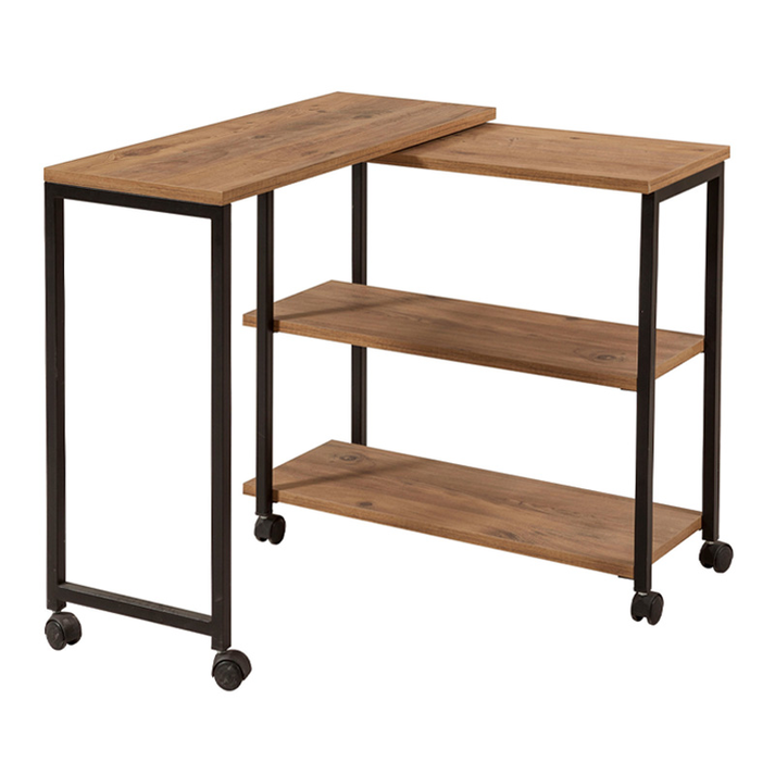 Τραπεζάκι βοηθητικό Frenk πολυμορφικό χρώμα atlantic pine 76x30x66εκ.