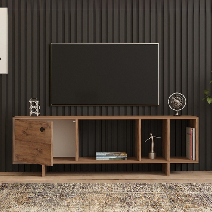 Έπιπλο τηλεόρασης Folsom χρώμα atlantic pine 140x29,9x45εκ.