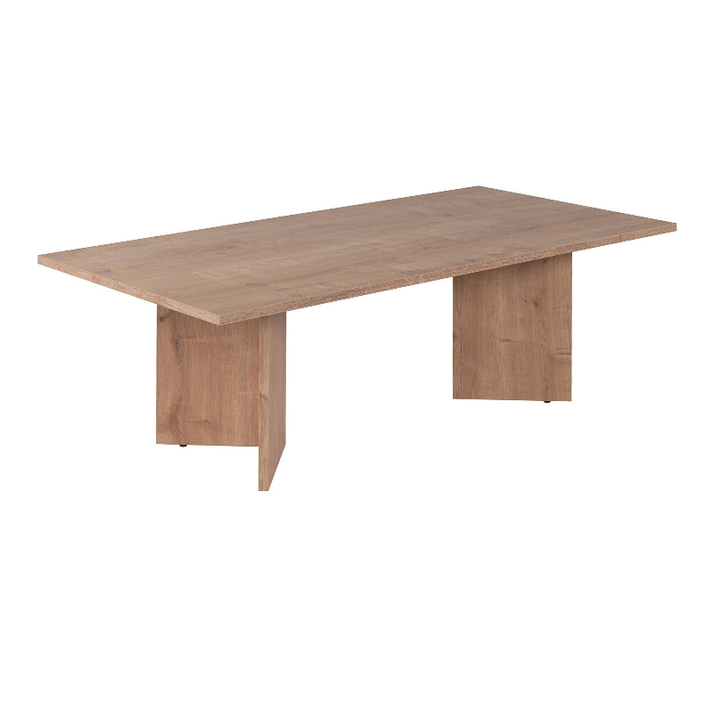 Τραπεζάκι σαλονιού Sabin χρώμα sapphire oak 119x60x40εκ.