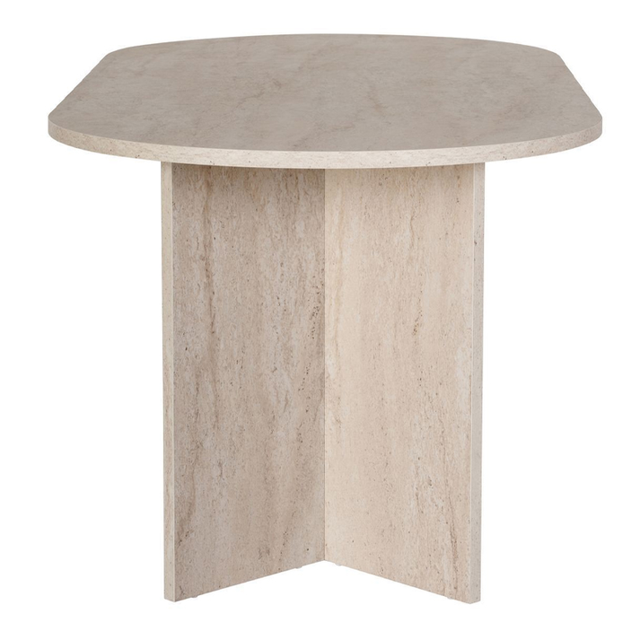 Τραπέζι Sablin χρώμα travertine 180x89,5x75εκ.