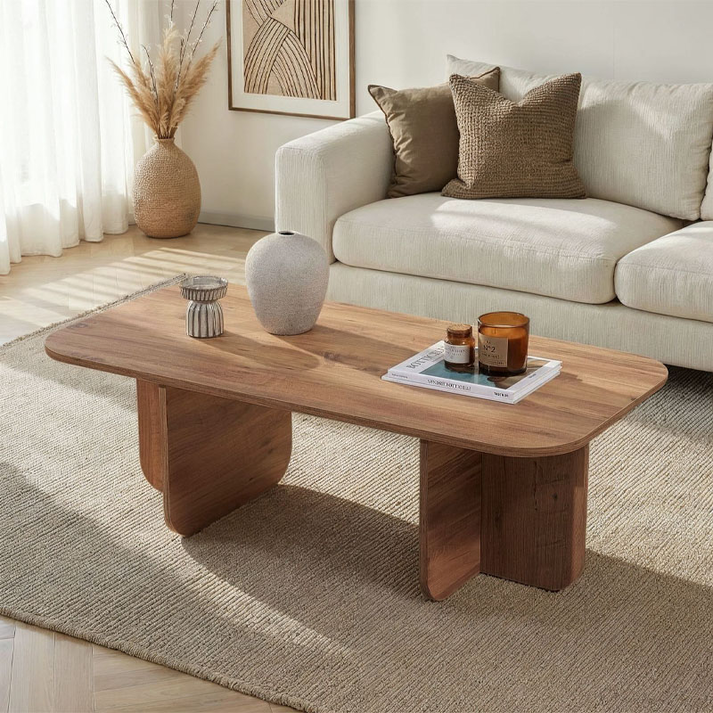 Τραπεζάκι σαλονιού Becaj χρώμα atlantic pine 120x60x41,4εκ.