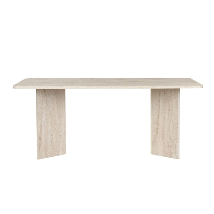 Τραπέζι Linza χρώμα travertine 180x90x75εκ.