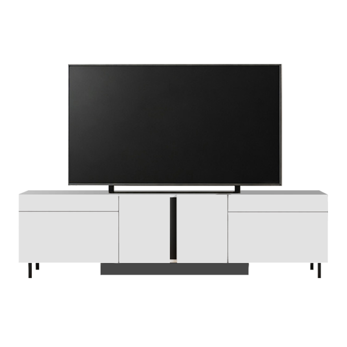 Έπιπλο τηλεόρασης Arlen με Led Rgb χρώμα λευκό 180x32x50εκ.