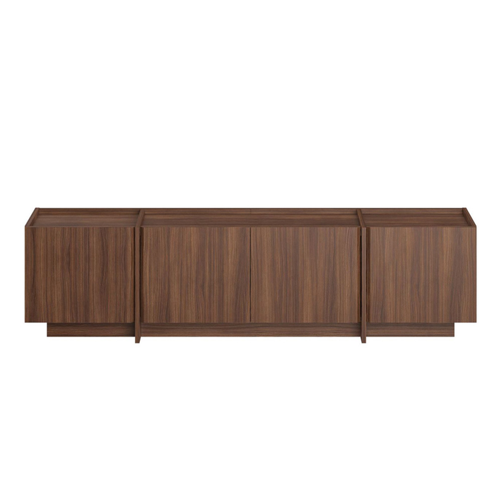 Έπιπλο τηλεόρασης Dorma χρώμα καρυδί 180x35x46,2εκ.