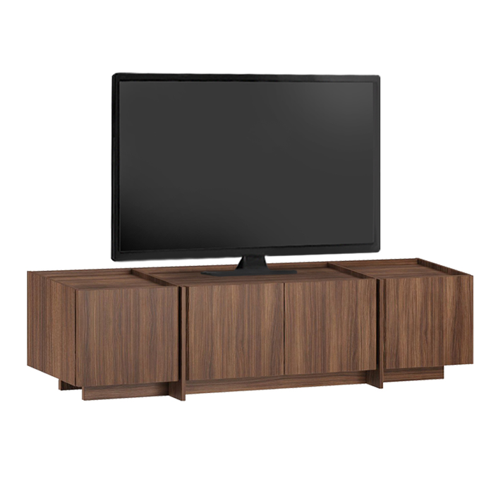 Έπιπλο τηλεόρασης Dorma χρώμα καρυδί 180x35x46,2εκ.