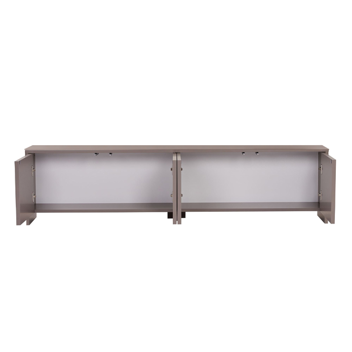 Έπιπλο τηλεόρασης Aurelia χρώμα μόκα 180x32x45εκ.